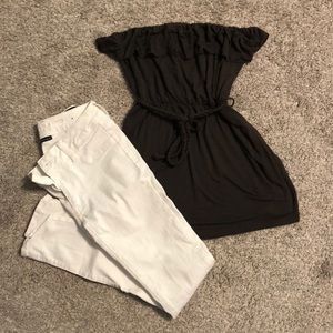 Sleeveless Shirt With Waist Tie